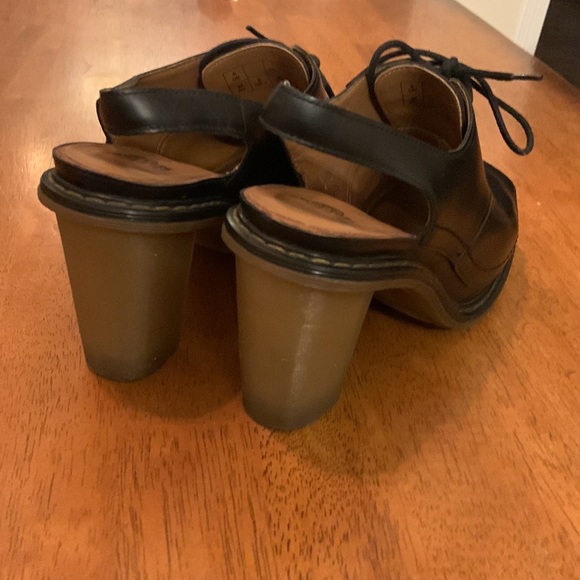 Dr Martens open toe heel shoe leather - Picture 4 of 6